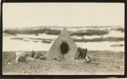 Image of Tent with Kane Lodge American Flag